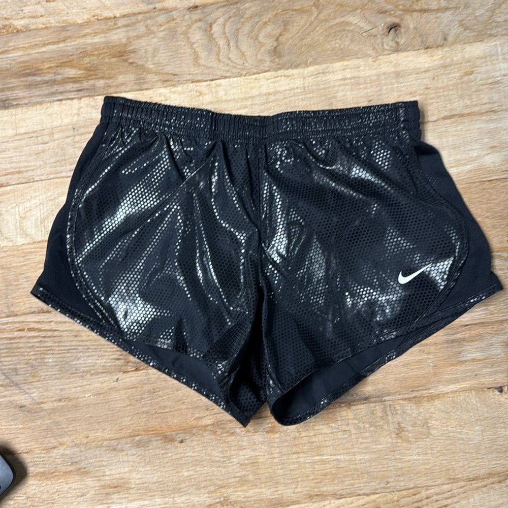 Nike girls swim shorts lined size S black